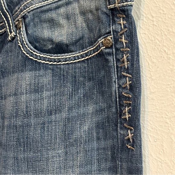 BKE denim Sabrina Slim Boot Jeans Size 28R - Picture 4 of 10